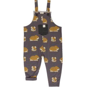 COPY - Organic Cotton Dungarees Overalls Hamster Sqeaks 100% G.O.T.S. Certified…